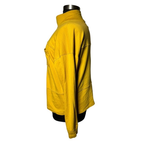 Croft‎ & Barrow Mock Neck Sweatshirt Pocket Front Long Sleeve women's XXL - Picture 4 of 8